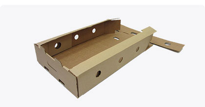 Self-assembly corrugated tray