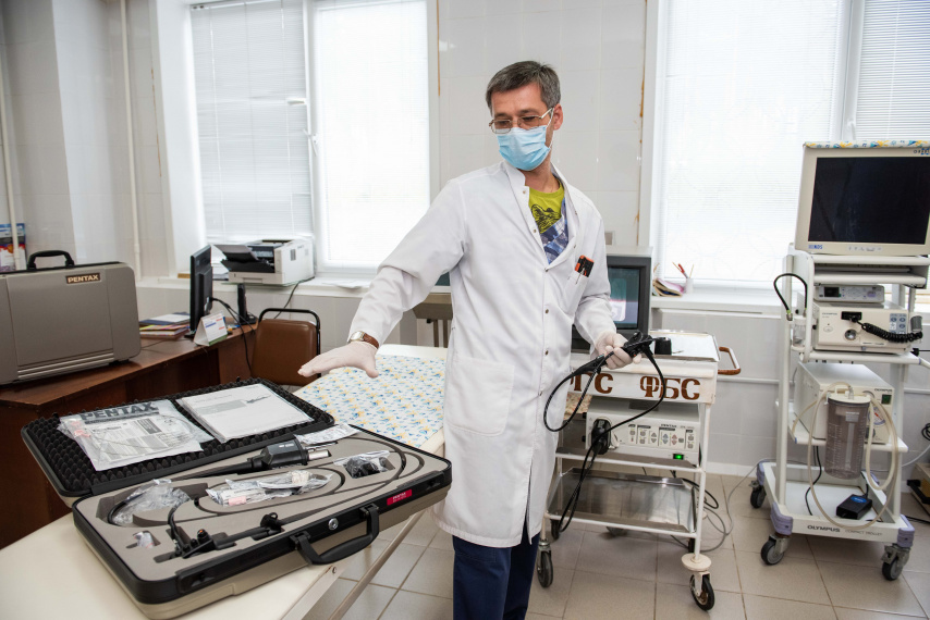 "Илим" доставил эндоскопы в Усть-Илимск